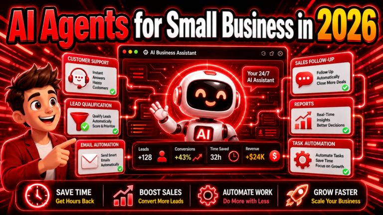 AI Agents for Small Business in 2026: Best Tools, Use Cases, Costs & Complete Guide