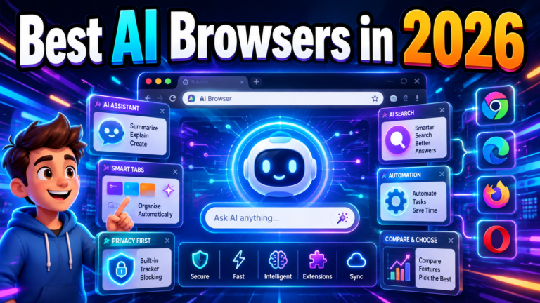 Best AI Browsers in 2026: 7 Smart Browsers That Are Changing How We Use the Web